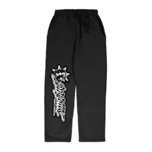 Glo Records Straight Leg Sweatpants (Black)