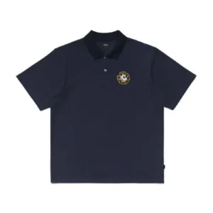 Navy Malbon x Gloryboyz Polo Tee