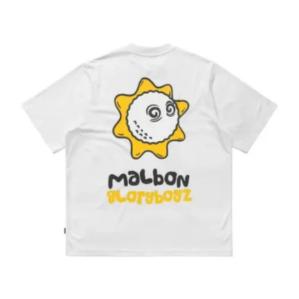 White Malbon x Gloryboyz Tee