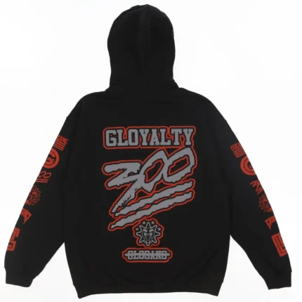 Glo Gang 300 Gloyalty Hoodie (Black/Red)
