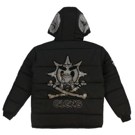 Latest Glo Gang Skeleton Puffer Jacket